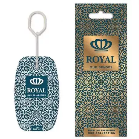 Αρωματικό Αυτοκινήτου Κρεμαστό Feral Royal Collection Oud Senses 