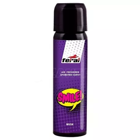 Αρωματικό Αυτοκινήτου Spray Feral Speech Collection SMILE 70ml 