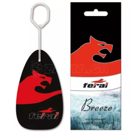 Αρωματικό Αυτοκινήτου Κρεμαστό Feral Classic Collection Breeze 