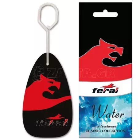 Αρωματικό Αυτοκινήτου Κρεμαστό Feral Classic Collection Water 