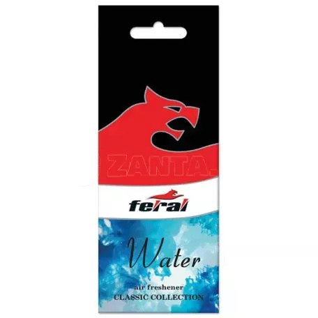 Αρωματικό Αυτοκινήτου Κρεμαστό Feral Classic Collection Water 