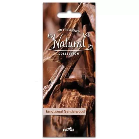 Αρωματικό Αυτοκινήτου Κρεμαστό Feral Natural Collection Σανταλόξυλο 
