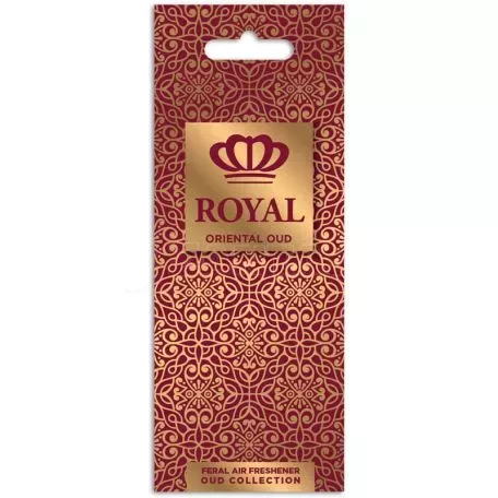 Αρωματικό Αυτοκινήτου Κρεμαστό Feral Royal Collection Oriental Oud 