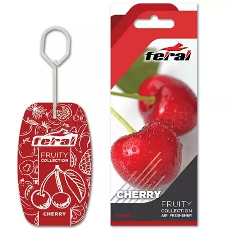 Αρωματικό Αυτοκινήτου Κρεμαστό Feral Fruity Collection Κεράσι 