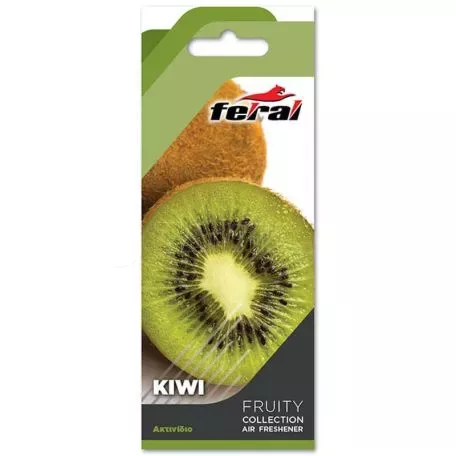 Αρωματικό Αυτοκινήτου Κρεμαστό Feral Fruity Collection Ακτινίδιο 