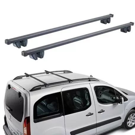 Μπάρες Οροφής Σιδερένιες CRUZ 921-939 Oplus SR+150cm Railing System Μαύρες 2 Τεμάχια 