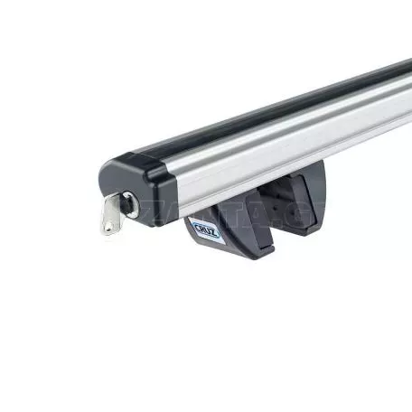 Μπάρες Οροφής Αλουμινίου CRUZ 924-066 Alu Cargo R-148cm Railing System Ασημί 2 Τεμάχια 