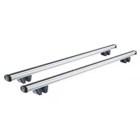 Μπάρες Οροφής Αλουμινίου CRUZ 924-066 Alu Cargo R-148cm Railing System Ασημί 2 Τεμάχια 