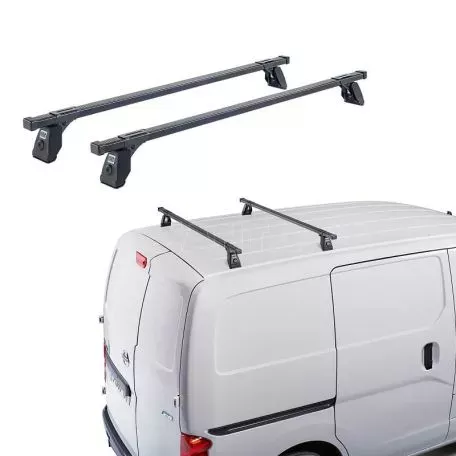 Μπάρες Οροφής Σιδερένιες CRUZ Cargo Spro-105cm 922-005 Σετ Με Πόδια Για Seat Inca 95-97 / VW Caddy 95-97 Με Τρύπες Στην Οροφή 2 Τεμάχια 