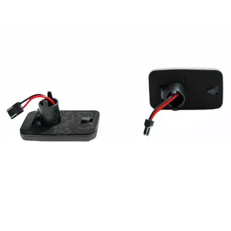 Πλαϊνά Φλας Φτερού Για VW Golf 1 / 2 74-91 / Jetta 84-91 / Corrado 88-95 Led Dynamic Φιμέ 2 Τεμάχια 