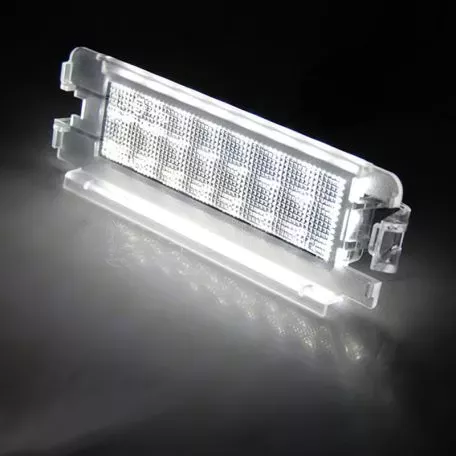 Led Φαναράκια Πινακίδας Για Dacia Logan 04+ , Sandero 08+, Renault Symbol 12+ Ζευγάρι 2 Τεμάχια 