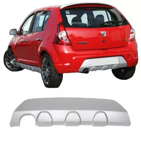 Diffuser Πίσω Προφυλακτήρα Για Dacia Sandero 08-12 Από Abs Πλαστικό 1 Τεμάχιο 