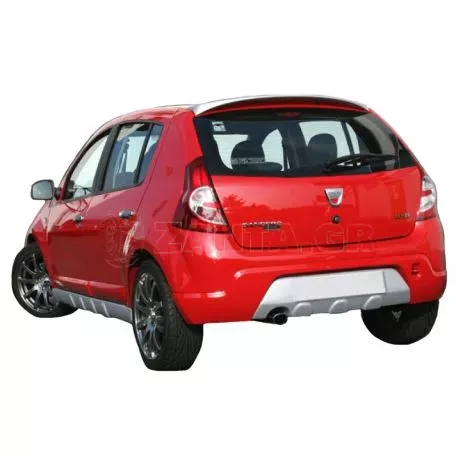 Diffuser Πίσω Προφυλακτήρα Για Dacia Sandero 08-12 Από Abs Πλαστικό 1 Τεμάχιο 