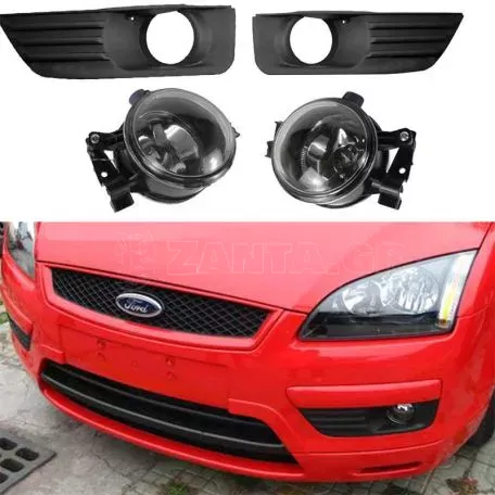 Προβοείς Ομίχλης Για Ford Focus 04-08 2 Τεμάχια 