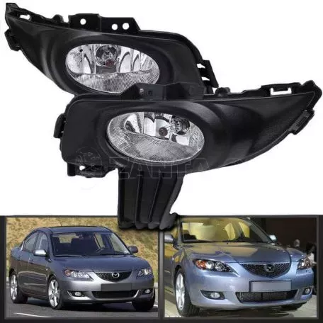 Προβολείς Ομίχλης Για Mazda 3 04-08 Sedan / Hatchback ΜΖ-057 2 Τεμάχια 