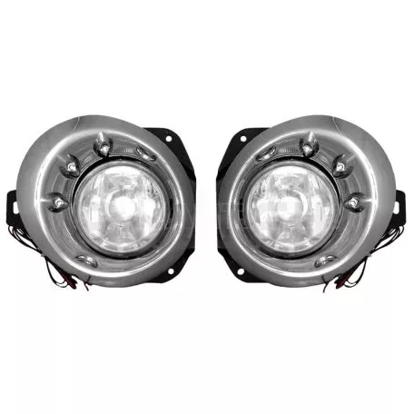 Προβολείς Ομίχλης Για Mitsubishi L-200 Triton 06+ Με 6 Led ΜΒ-436L 2 Τεμάχια 