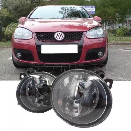 Προβολείς Ομίχλης Για VW Golf V (5) 03-08 & GTI After Market Προφυλακτήρα Clear 2 Τεμάχια 