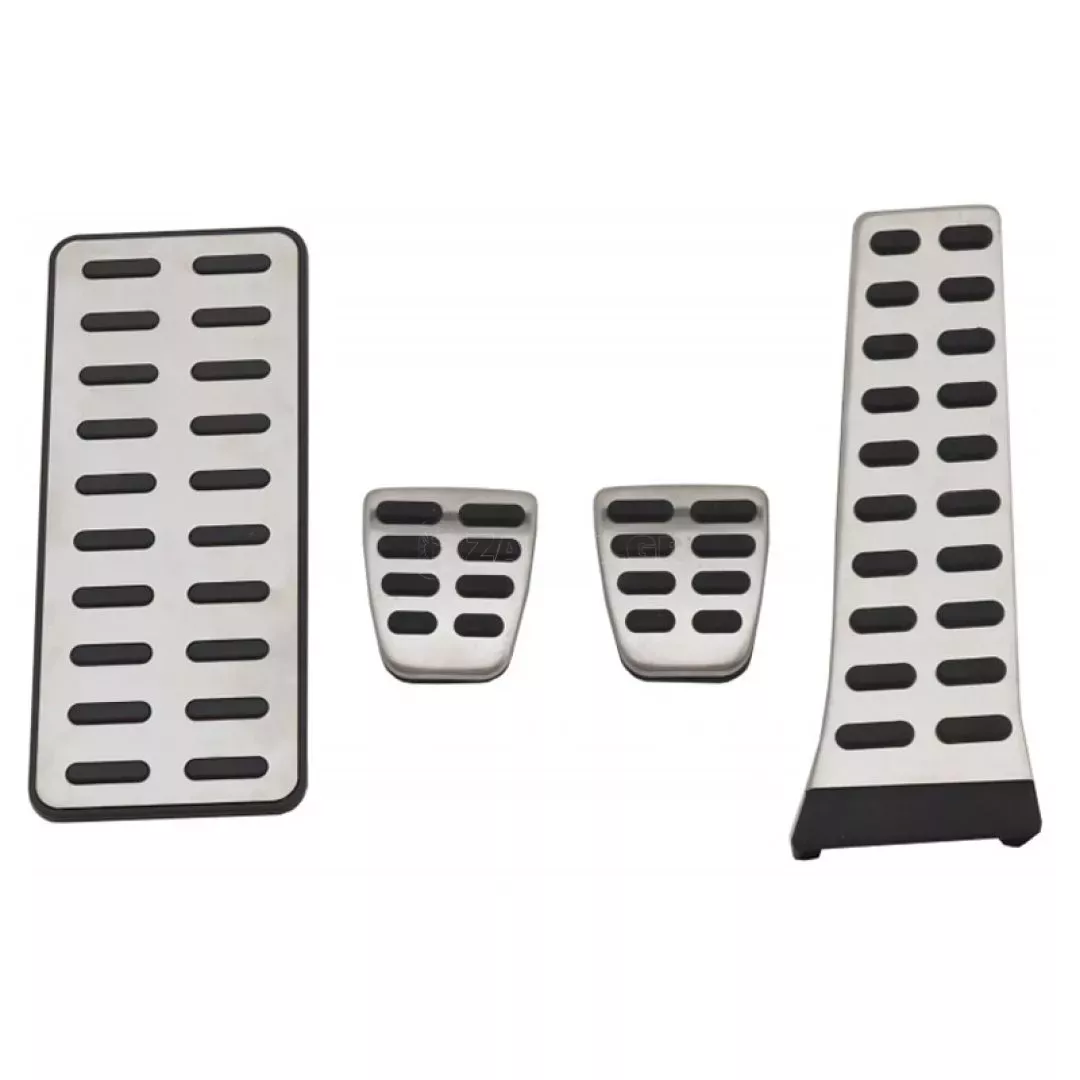 Πεντάλ Αλουμινίου Κουμπωτά Και Footrest Για Hyundai Sonata 11-14 / IX35 10-15 / Santa Fe 06-12 Μη Αυτόματο Σετ 4 Τεμάχια KPHYSO02