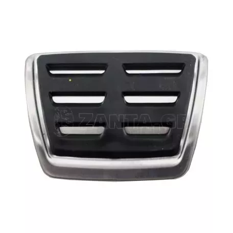 Πεντάλ Αλουμινίου Κουμπωτά Και Footrest Για Audi A1 8X / A3 8V / TT 8S / Q2 / Seat Leon 5F / VW Golf 7 / Passat B8 / Tiguan / Touran 16+ Αυτόματο Σετ 3 Τεμάχια KPVW03 