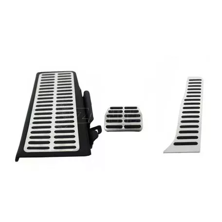 Πεντάλ Αλουμινίου Κουμπωτά Και Footrest Για VW Passat B6 05-10 / Passat B7 10-14 / Passat CC Αυτόματα Σετ 3 Τεμάχια KPVW02 
