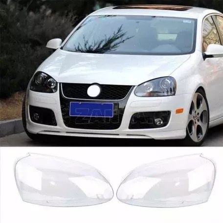 Κρύσταλλα Φαναριών Για VW Golf V 03-08 Ζευγάρι 2 Τεμάχια 