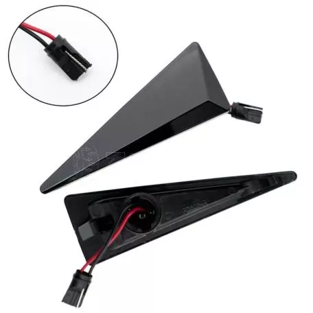 Πλαϊνά Φλας Φτερού Για Renault Megane 02-05 / Scenic 03-09 / Espace Led Dynamic Φιμέ 2 Τεμάχια 