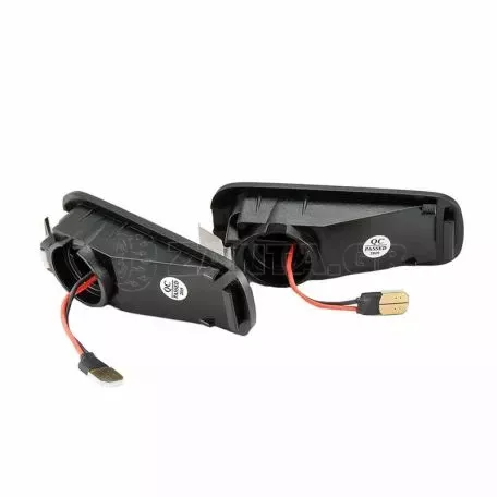 Πλαϊνά Φλας Φτερού Για Honda Civic 95-01 / Prelude 92-97 Led Dynamic Φιμέ 2 Τεμάχια 