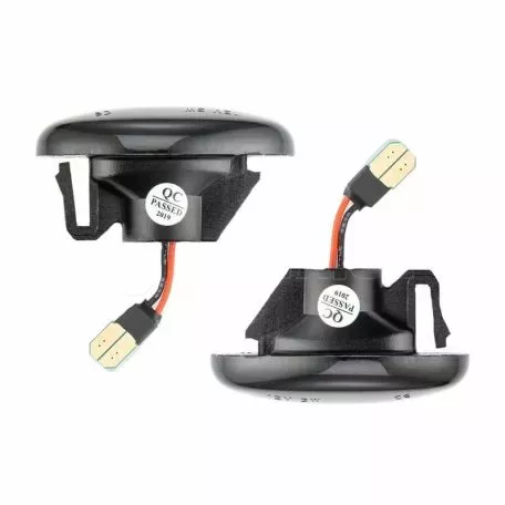Πλαϊνά Φλας Φτερού Για Mercedes-Benz A-Class W168 98-04 / Smart Fortwo W450 98-07 / Vito W639 , W447 / Citan Led Dynamic Φιμέ 2 Τεμάχια 
