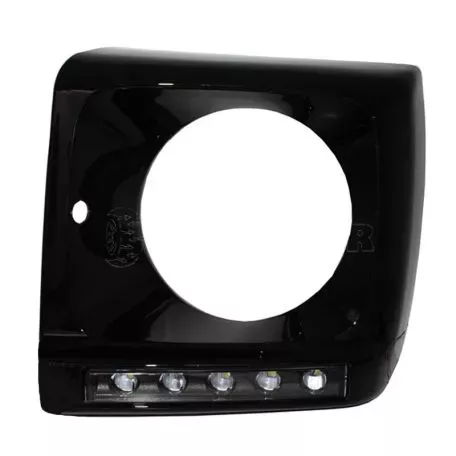 Μασκάκια Φαναριών Με DRL Για Mercedes-Benz G-Class W461/W463 90-15 G55/G65 Amg 4 Τεμάχια 