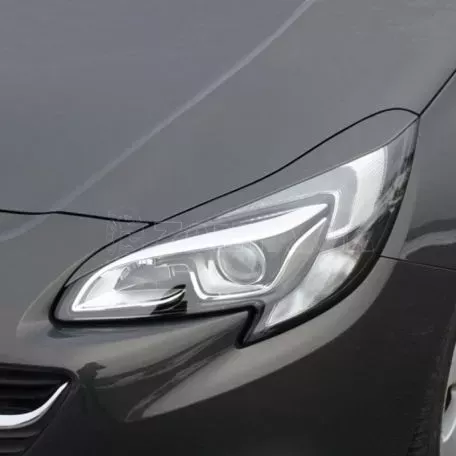 Φρυδάκια Μπροστινών Φαναριών Για Opel Corsa E 14-19 Evil Eye 2 Τεμάχια 