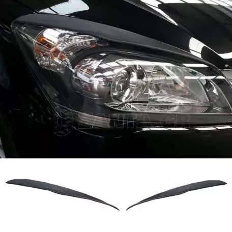 Φρυδάκια Μπροστινών Φαναριών Για Kia Ceed / Pro Ceed 09-12 2 Τεμάχια 