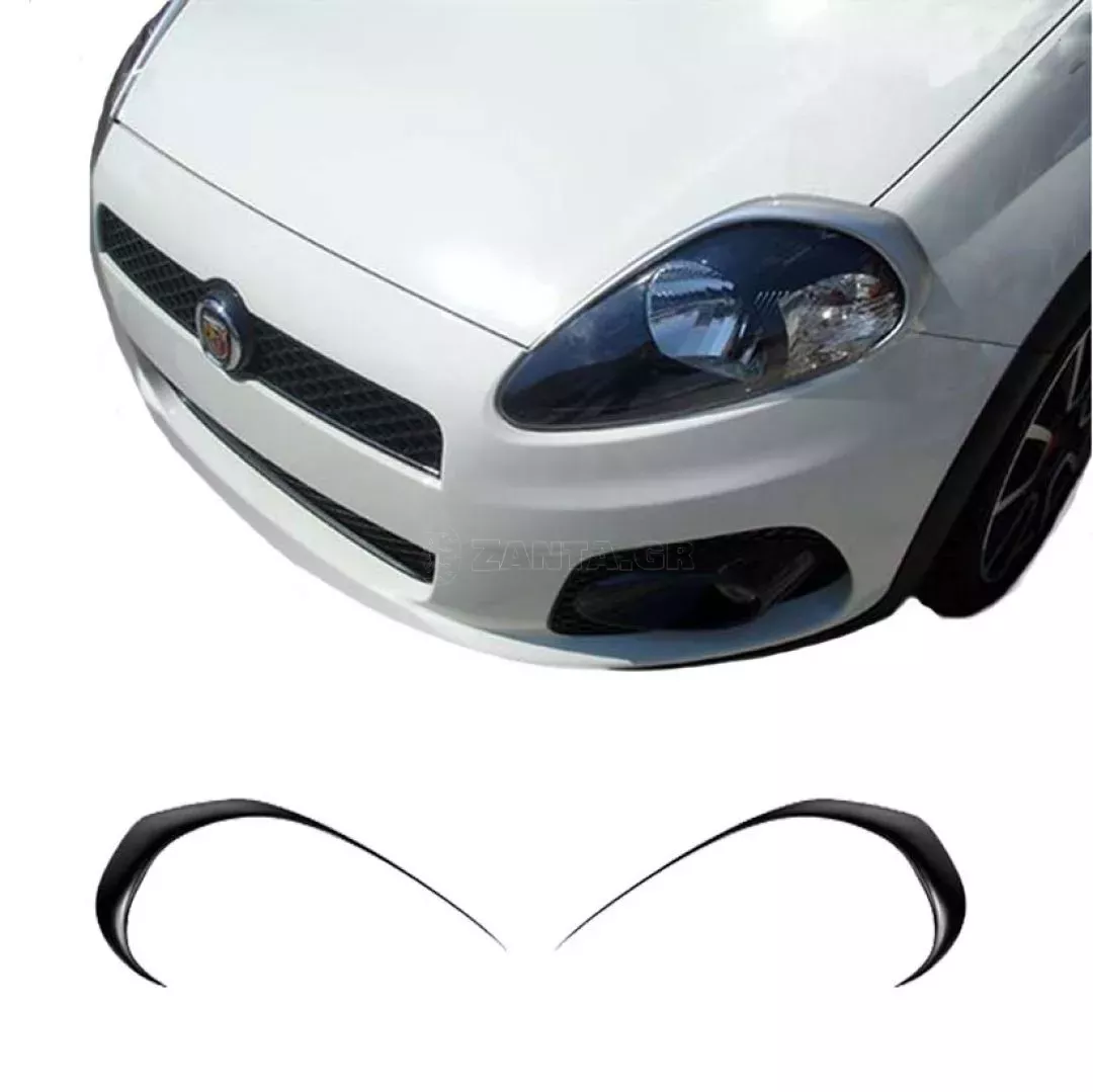 Φρυδάκια Μπροστινών Φαναριών Για Fiat Grande Punto 2006- 2 Τεμάχια