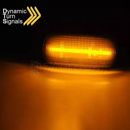 Πλαϊνά Φλας Φτερού Για Audi A3 8P 03-08 / A4 B6/B7 00-07 / A6 C6 02-05 Allroad / A8 D3 04-09 / TT 8J 06-11 Led Dynamic Smoke 2 Τεμάχια 