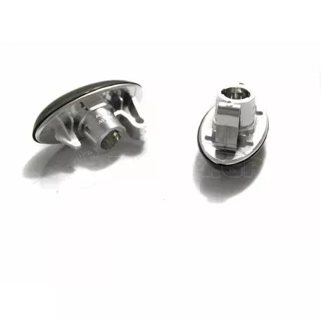 Πλαϊνά Φλας Φτερού Για Peugeot 107 / 1007 / 206 / 307 / 407 / 4007 / 607 / Partner / Citroen C2 / C3 / Xsara / Toyota Aygo Smoke 2 Τεμάχια 