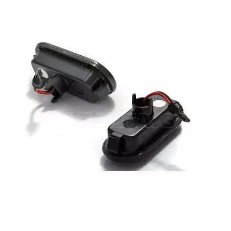 Πλαϊνά Φλας Φτερού Για VW Golf/ Vento/Bora/ Passat/ Polo/Transporter/ Seat Toledo/Leon/Ibiza/Cordoba/Alhambra/ Led Dynamic Smoke 2 Τεμάχια 