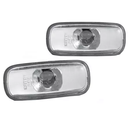 Πλαϊνά Φλας Φτερού Για Audi A3 8L 00-03 / A4 B5 99-01 / A6 C5 97-04 / TT 8N 99-06 Chrome 2 Τεμάχια