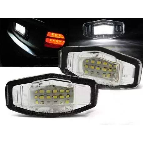 Led Φαναράκια Πινακίδας Για Honda Civic , City , Accord , Legend Ζευγάρι 2 Τεμάχια 