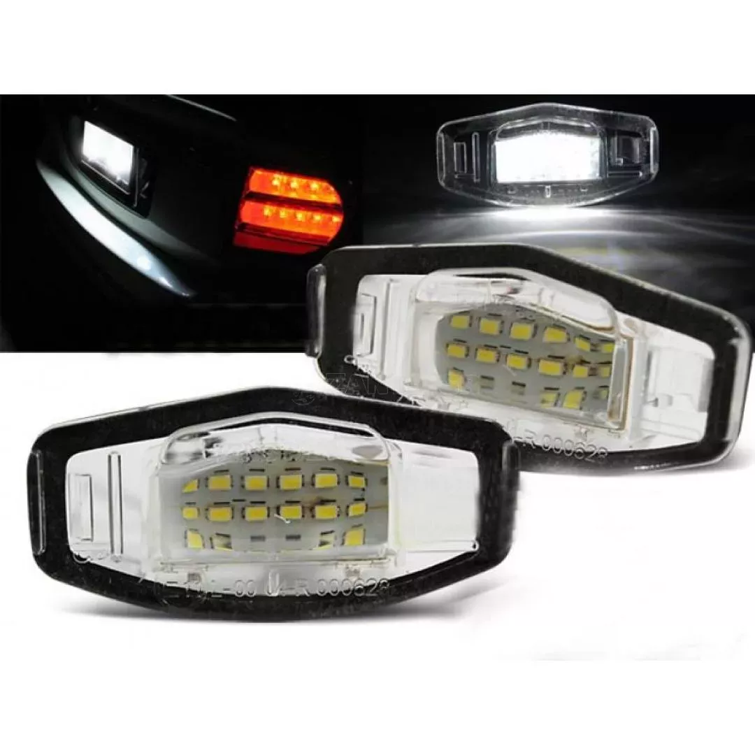 Led Φαναράκια Πινακίδας Για Honda Civic , City , Accord , Legend Ζευγάρι 2 Τεμάχια