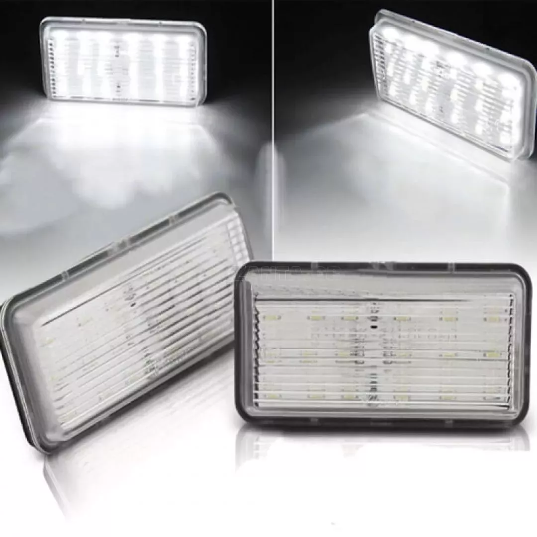 Led Φαναράκια Πινακίδας Για Toyota Land Cruiser 98-14 / Lexus LX 98-12 , GX 02-09 Ζευγάρι 2 Τεμάχια