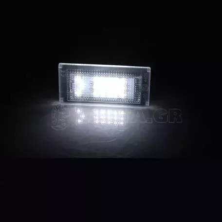 Led Φαναράκια Πινακίδας Για Mini Cooper R50 R53 Hatchback 01-06 R52 Cabrio 04-08 Ζευγάρι 2 Τεμάχια 