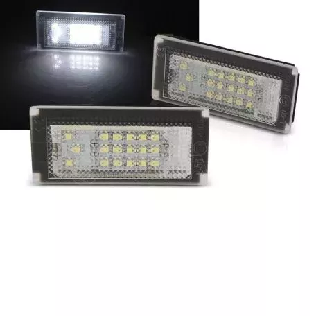 Led Φαναράκια Πινακίδας Για Mini Cooper R50 R53 Hatchback 01-06 R52 Cabrio 04-08 Ζευγάρι 2 Τεμάχια 