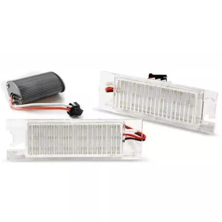 Led Φαναράκια Πινακίδας Για Opel Astra H , Astra J , Zafira B ,  Corsa D , Insignia / Hyundai IX35 Με Canbus Ζευγάρι 2 Τεμάχια 