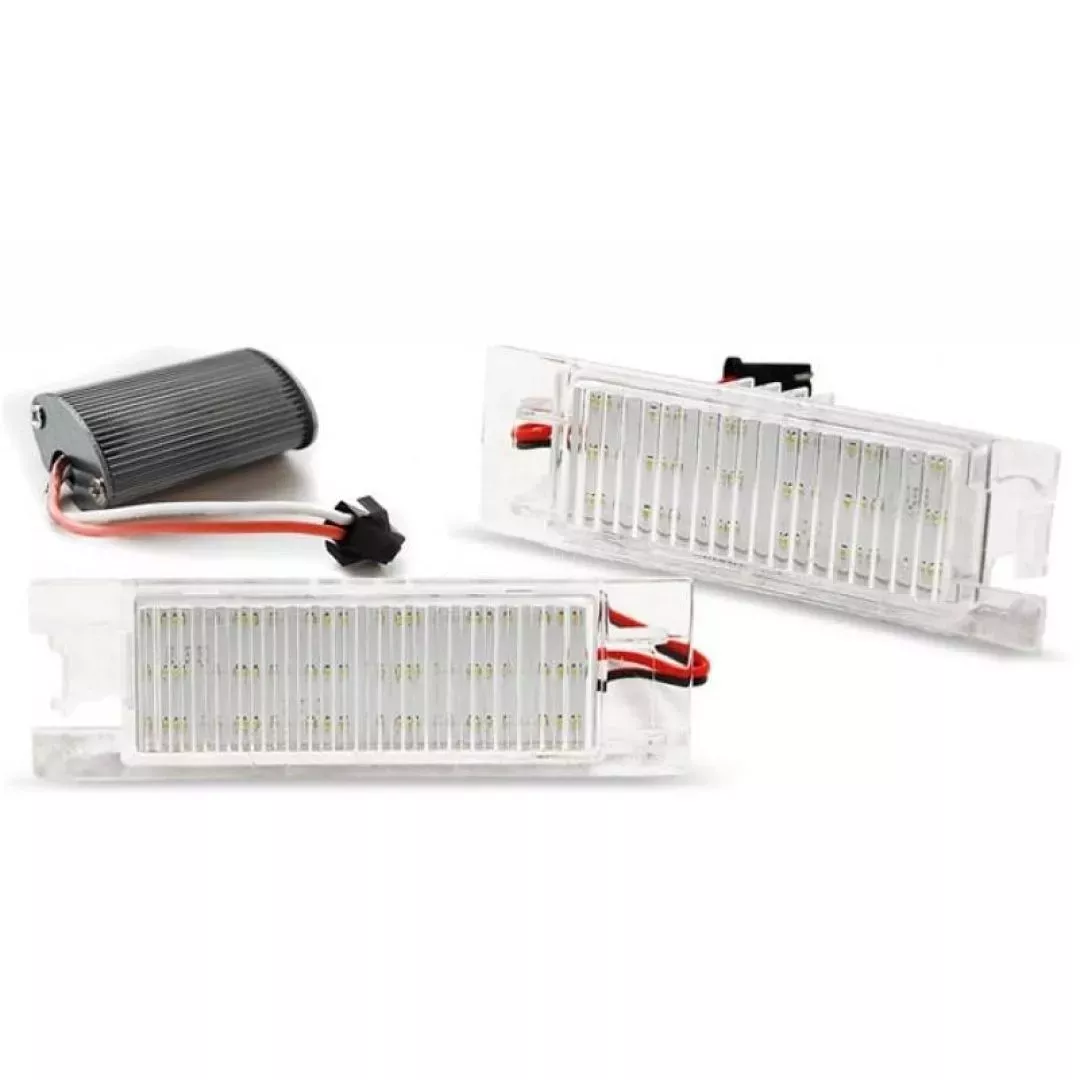 Led Φαναράκια Πινακίδας Για Opel Astra H , Astra J , Zafira B , Corsa D , Insignia / Hyundai IX35 Με Canbus Ζευγάρι 2 Τεμάχια
