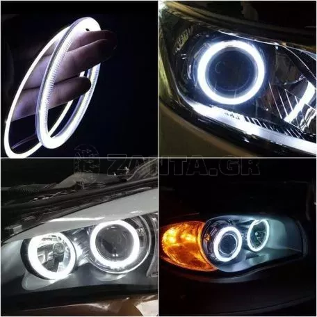 Δαχτυλίδι Angel Eyes CCFL 1 Τεμάχιο 90mm Λευκό 