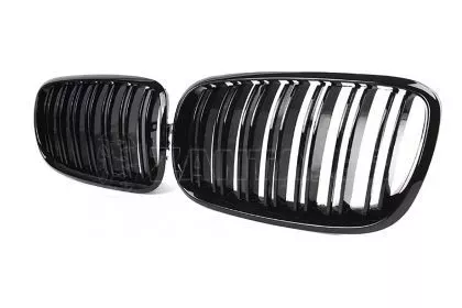 Μάσκα για BMW X5  E70 / X6 E71 (2007+) - διπλές γυαλιστερές - 2τμχ. 