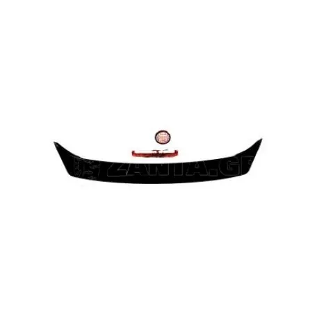 Αεροτομή πορτ μπαγκάζ για Toyota Corolla (2003-2005) - μαύρη γυαλιστερή 