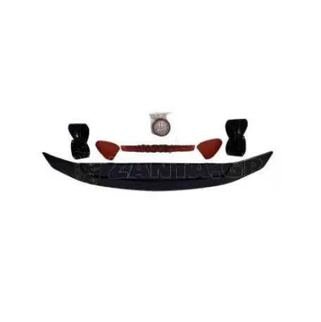 Αεροτομή πορτ μπαγκάζ για Honda Civic (2016-2020) GT Style - μαύρη γυαλιστερή 
