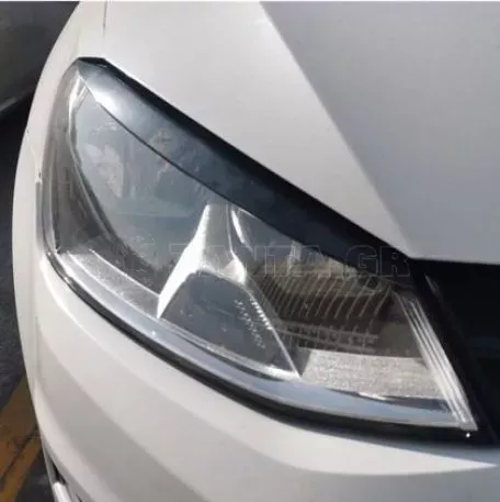 Φρυδάκια φαναριών για Volkswagen Golf 7  - μαύρα γυαλιστερά 