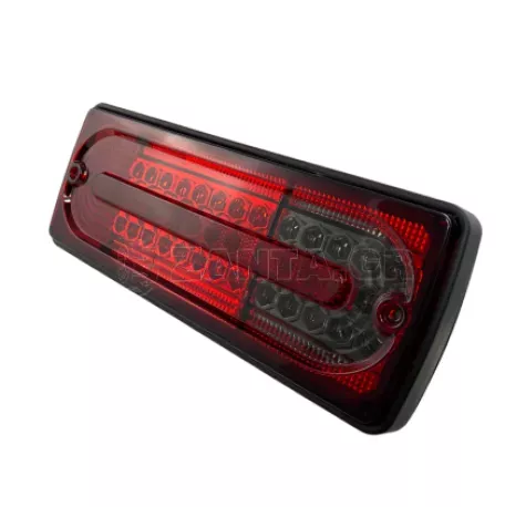 Πίσω φανάρια led για Mercedes W461/W463 G-CLASS (1990-2012) - φιμέ - σετ 2τμχ. 