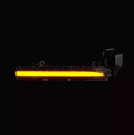 Τρεχούμενα led φλας για καθρέφτες για Jaguar XE(2015-2020), XF(2008-2015), XJ(2015-2020), F-TYPE (2013-2020), I-Pace (2018-2020), XK (2007-2014) - φιμέ με τρεχούμενο φλας - σετ 2τμ 